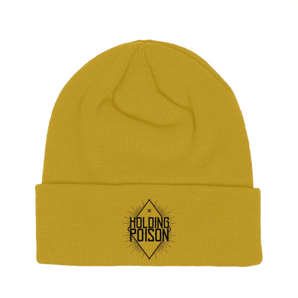 Holding Poison Beanie- Black Print